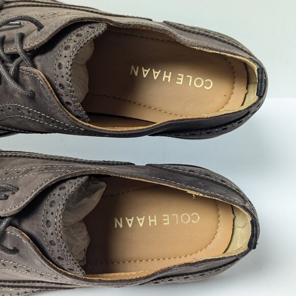 Cole Haan Morris Wingtip Oxford, Java, Men's 11.5 M - Picture 5 of 7